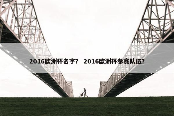2016欧洲杯名字？ 2016欧洲杯参赛队伍？