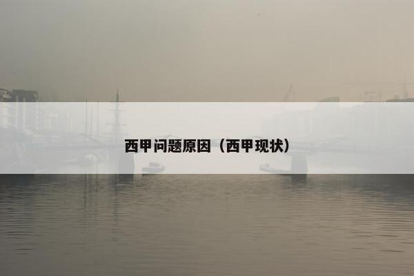 西甲问题原因（西甲现状）