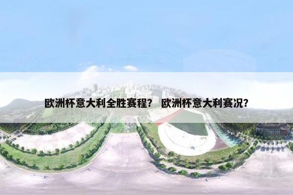 欧洲杯意大利全胜赛程？ 欧洲杯意大利赛况？