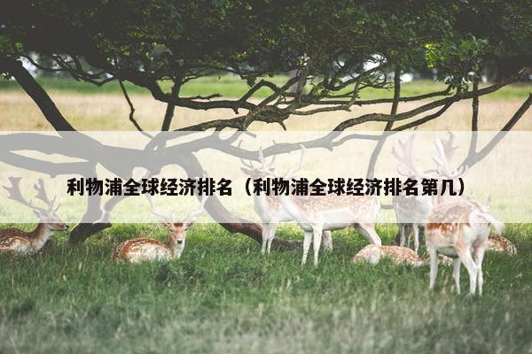利物浦全球经济排名（利物浦全球经济排名第几）