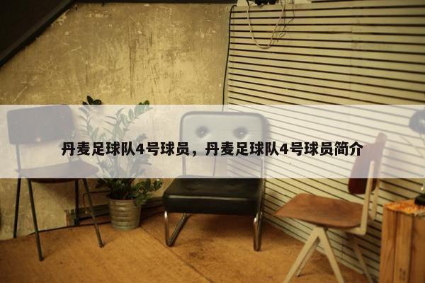 丹麦足球队4号球员，丹麦足球队4号球员简介