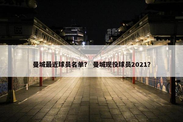 曼城最近球员名单？ 曼城现役球员2021？