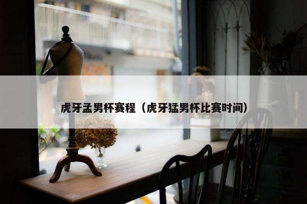 虎牙孟男杯赛程（虎牙猛男杯比赛时间）