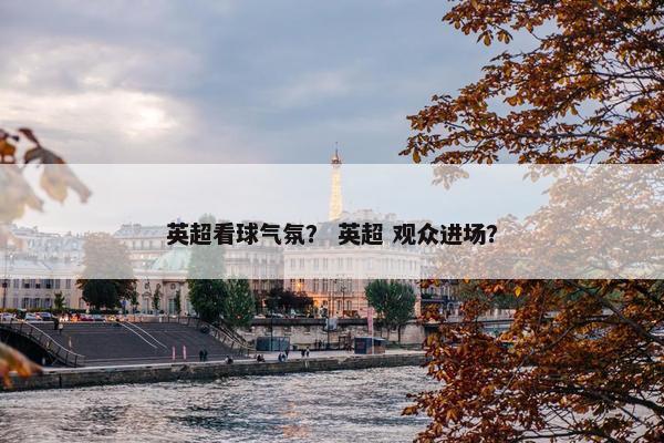 英超看球气氛？ 英超 观众进场？