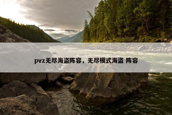 pvz无尽海盗阵容，无尽模式海盗 阵容