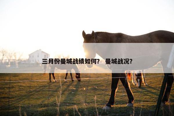 三月份曼城战绩如何？ 曼城战况？