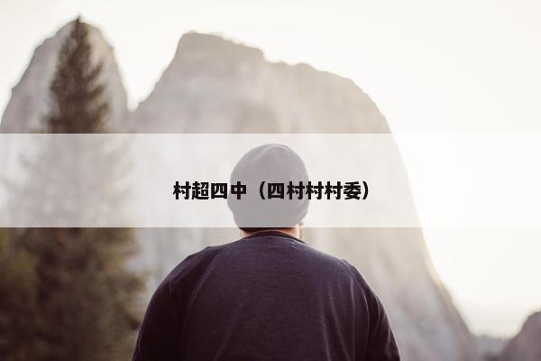 村超四中（四村村村委）