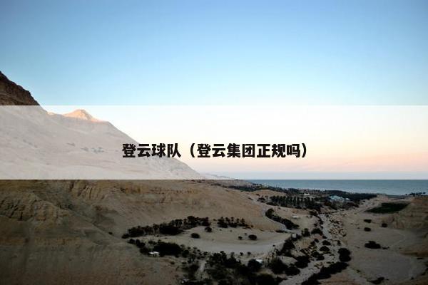 登云球队（登云集团正规吗）