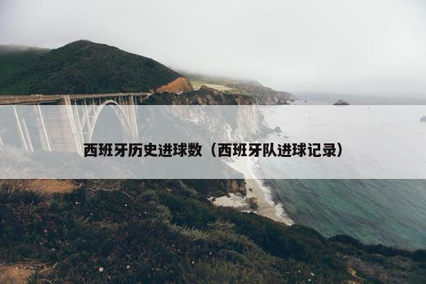 西班牙历史进球数（西班牙队进球记录）