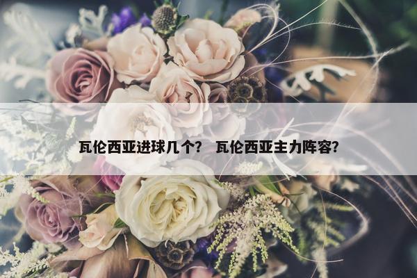 瓦伦西亚进球几个？ 瓦伦西亚主力阵容？