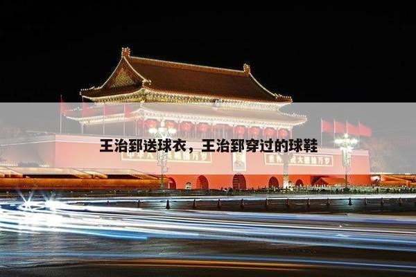 王治郅送球衣，王治郅穿过的球鞋