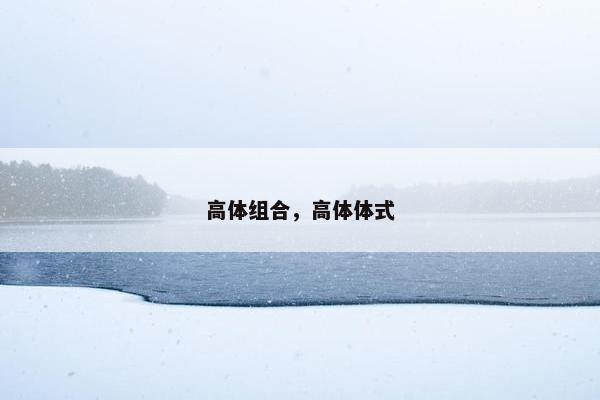 高体组合，高体体式