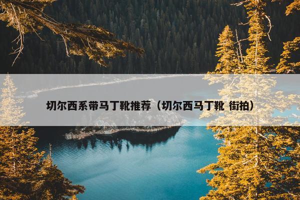 切尔西系带马丁靴推荐（切尔西马丁靴 街拍）