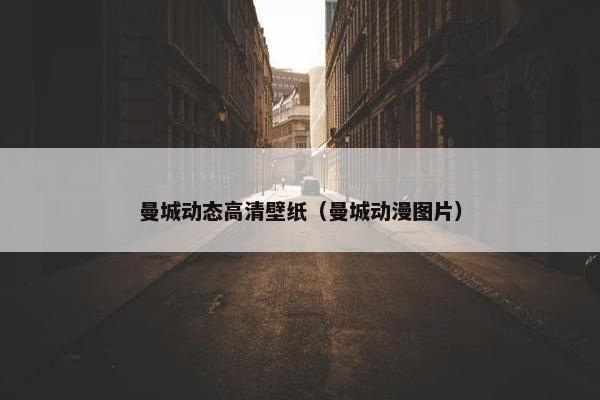 曼城动态高清壁纸（曼城动漫图片）
