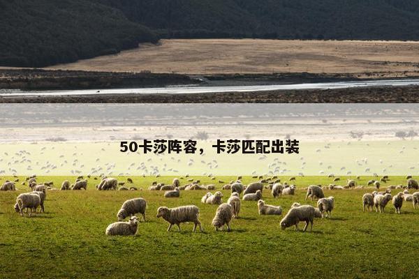 50卡莎阵容，卡莎匹配出装