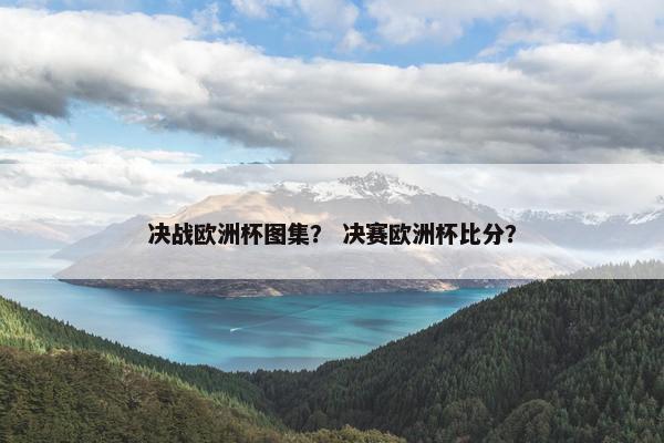 决战欧洲杯图集？ 决赛欧洲杯比分？