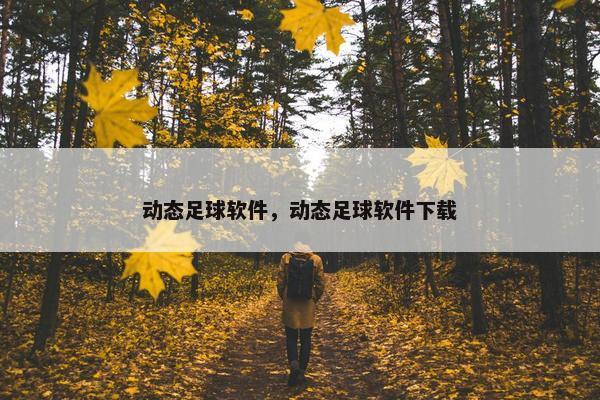 动态足球软件，动态足球软件下载