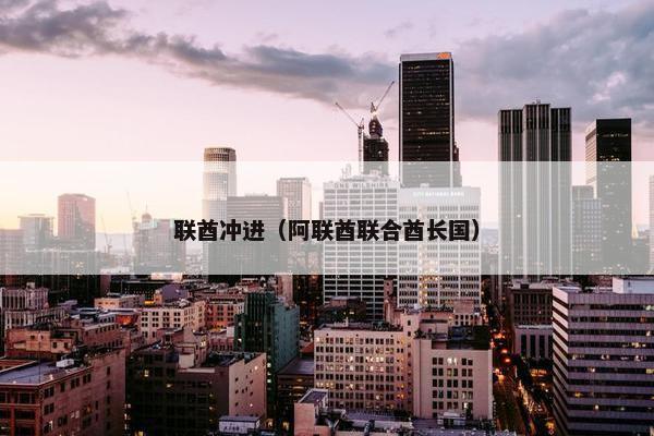 联酋冲进（阿联酋联合酋长国）