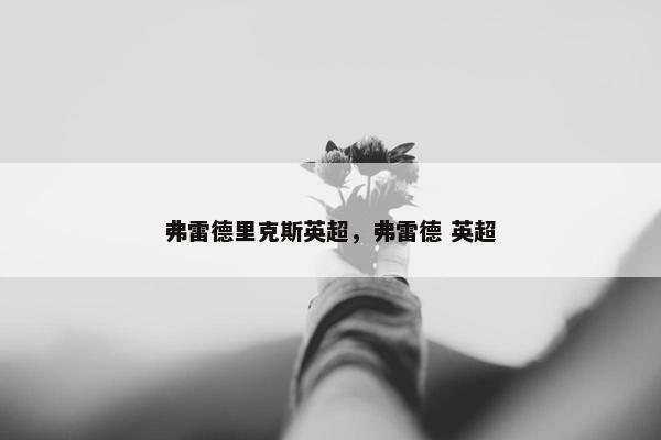 弗雷德里克斯英超，弗雷德 英超