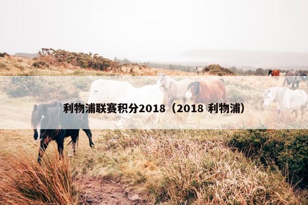 利物浦联赛积分2018（2018 利物浦）