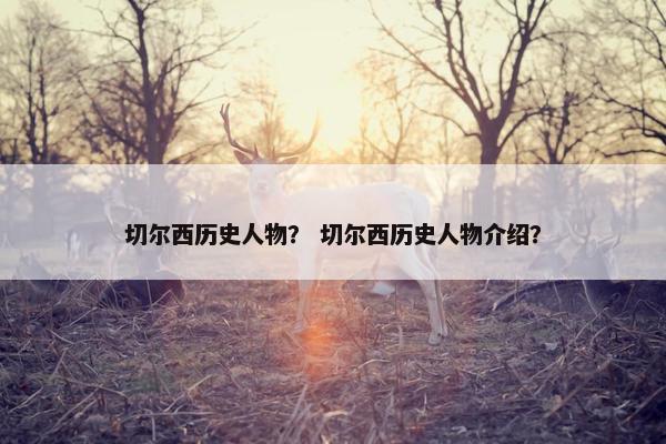 切尔西历史人物？ 切尔西历史人物介绍？