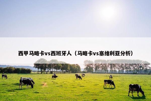 西甲马略卡vs西班牙人（马略卡vs塞维利亚分析）