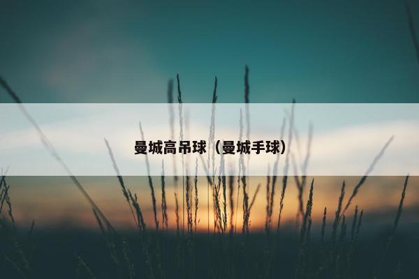 曼城高吊球（曼城手球）