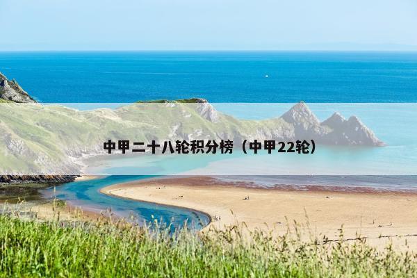 中甲二十八轮积分榜（中甲22轮）