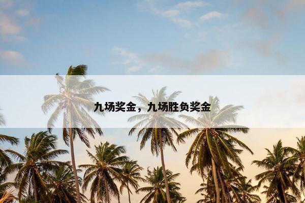 九场奖金，九场胜负奖金