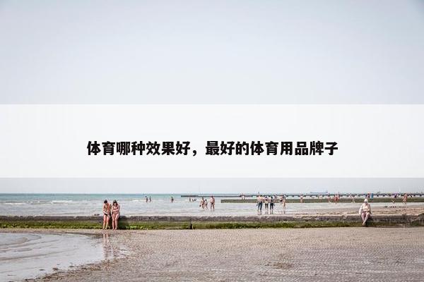 体育哪种效果好，最好的体育用品牌子