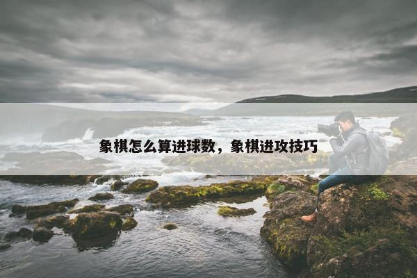 象棋怎么算进球数，象棋进攻技巧