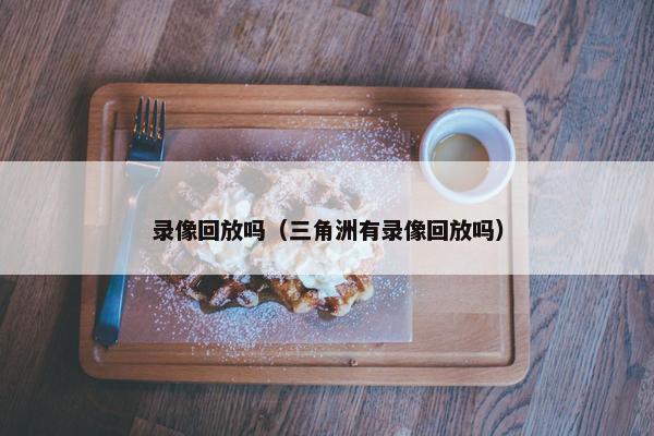 录像回放吗（三角洲有录像回放吗）