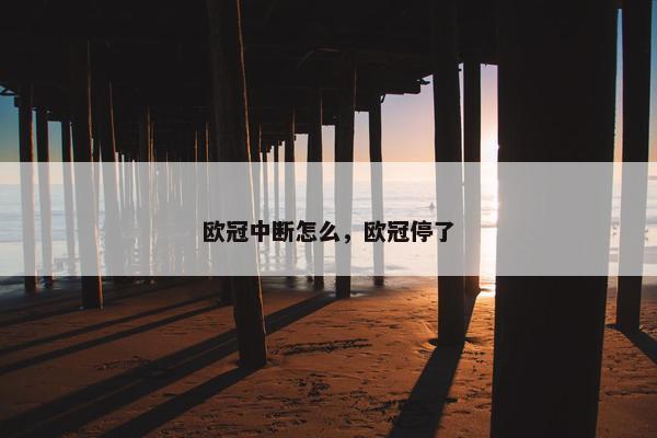 欧冠中断怎么，欧冠停了