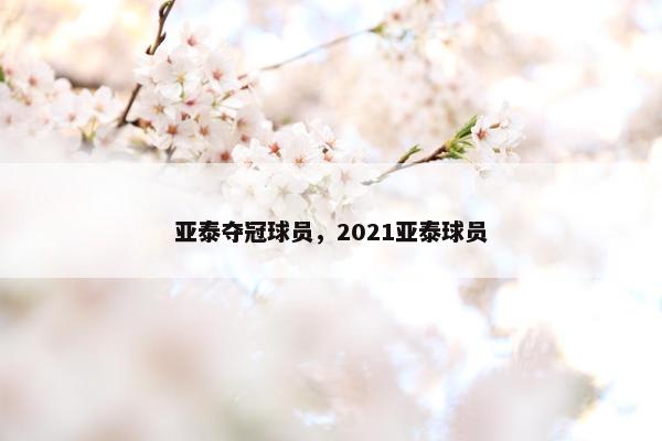 亚泰夺冠球员，2021亚泰球员