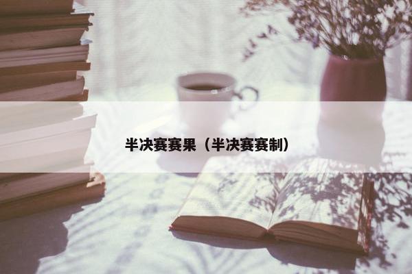 半决赛赛果（半决赛赛制）