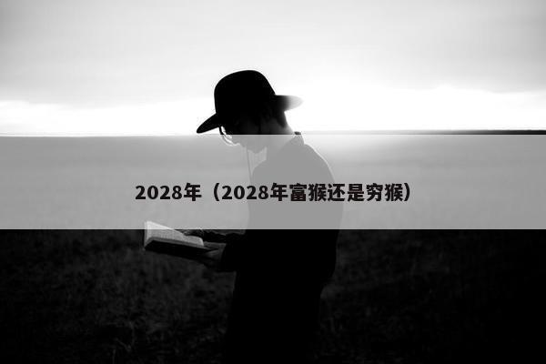 2028年（2028年富猴还是穷猴）