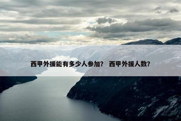 西甲外援能有多少人参加？ 西甲外援人数？