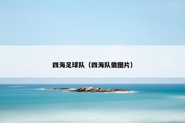四海足球队（四海队徽图片）