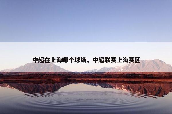 中超在上海哪个球场，中超联赛上海赛区
