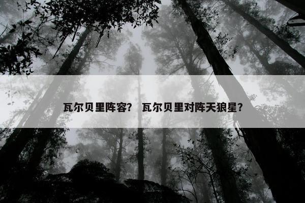瓦尔贝里阵容？ 瓦尔贝里对阵天狼星？