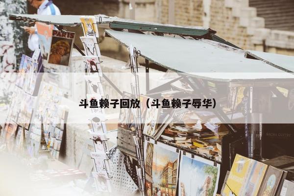 斗鱼赖子回放（斗鱼赖子辱华）