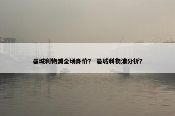 曼城利物浦全场身价？ 曼城利物浦分析？