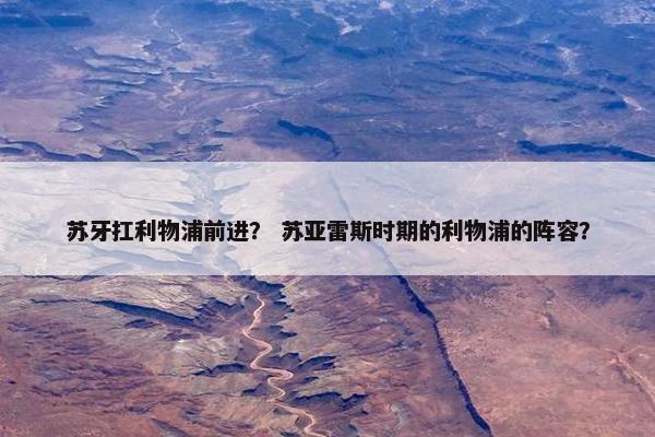 苏牙扛利物浦前进？ 苏亚雷斯时期的利物浦的阵容？
