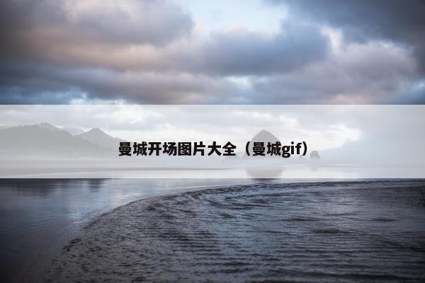 曼城开场图片大全（曼城gif）