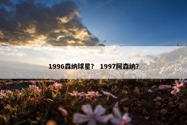 1996森纳球星？ 1997阿森纳？