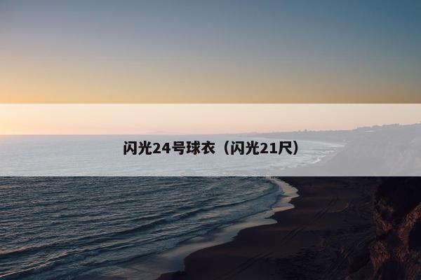 闪光24号球衣（闪光21尺）