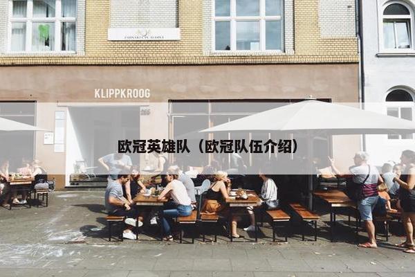 欧冠英雄队(欧冠队伍介绍) 欧冠英雄队(欧冠队伍介绍)