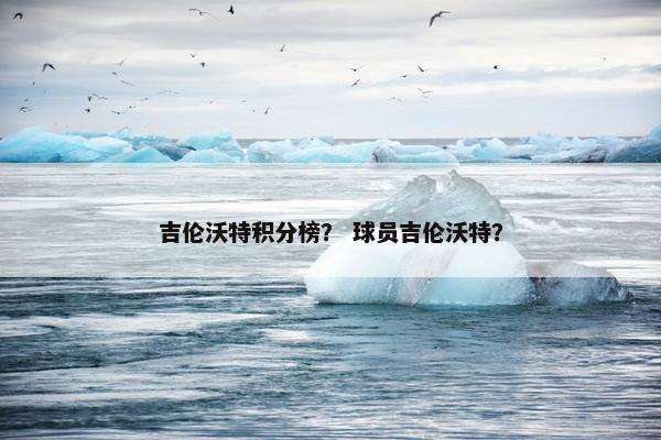 吉伦沃特积分榜？ 球员吉伦沃特？