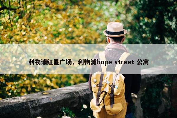 利物浦红星广场，利物浦hope street 公寓