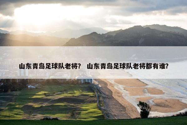 山东青岛足球队老将？ 山东青岛足球队老将都有谁？